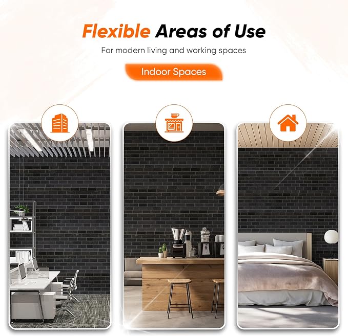 IZODEKOR 3D Brick Effect Wall Panels - Image 9