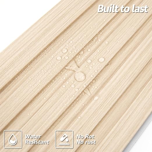 Art3d WPC Slat Wall Panels, Living Room - Image 8