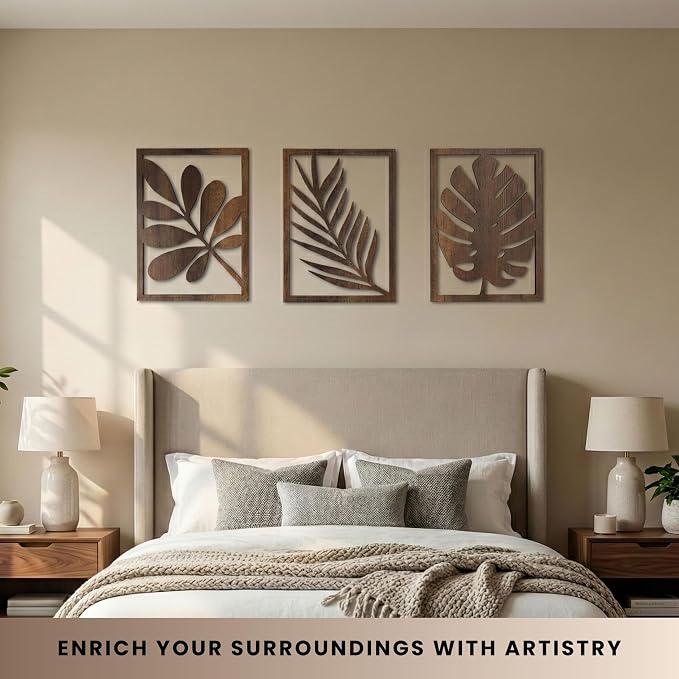 qmmp Modern Wooden Wall Sculptures - Image 4