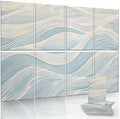 JaneTech 8-Pack Art Acoustic Panels Sound Absorbing Panels, 48x32 Inch by JaneTech