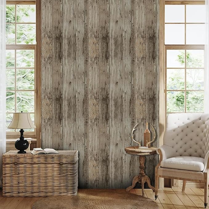 TANONE Wood Contact Paper Kitchen Peel and Stick Wallpaper, Self Adhesive - Image 7