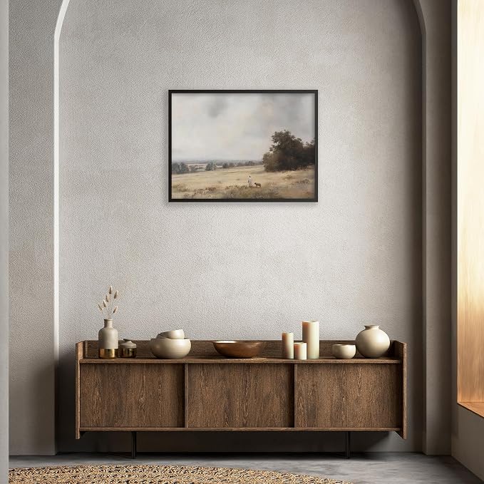 Jesus and Lamb the Lord is My Shepherd Wall Art Jesus Christian Poster 08x10 - Image 5