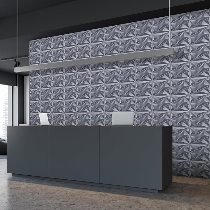 Heikki 30 Pack 3D Wall Panel for Interior Wall Décor, PVC Flower Textured Wall - Image 6