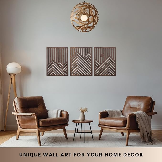 qmmp Modern Wooden Wall Sculptures - Image 4