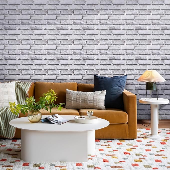 Commomy 3D Faux Brick Peel and Stick Tiles - Image 8