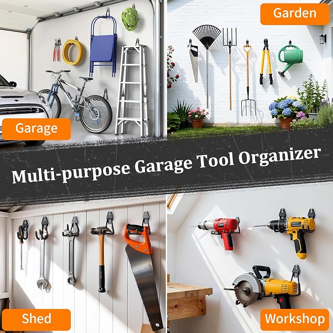 Housolution Steel Garage Hooks - Image 8