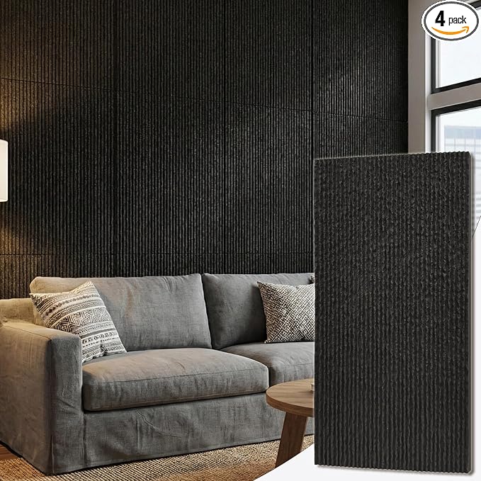BEAUTYPEAK 3D Faux Stone Wall Panels, Home & Office Accent Wall, Easy Install by BEAUTYPEAK
