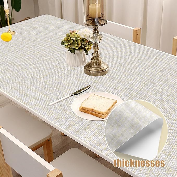 Yancorp 15.7"x787"/65.6' Textured Fabric Wallpaper Faux Grasscloth Peel and - Image 5