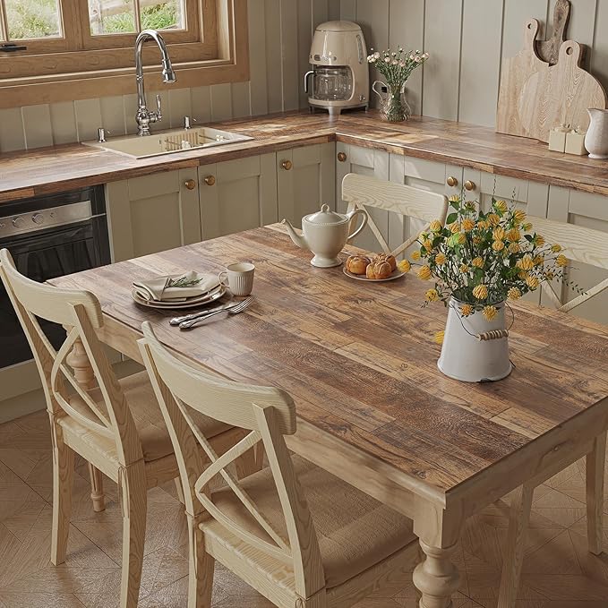 TANONE Wood Contact Paper Kitchen Peel and Stick Wallpaper, Self Adhesive - Image 9