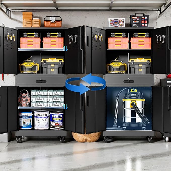 Metal Garage Storage Cabinet - Image 5