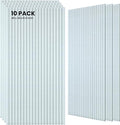 10 Pack Large Acoustic Panels, 47.2 x 23.6 x 0.35 Inch Sound Proof Foam Panels by TO-TH