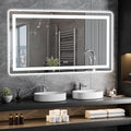 Led Mirror for Bathroom, 30x55 Bathroom Vanity Mirror for Wall by TRAHOME
