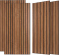 Wood Veneer Acoustic Panels, 4 Pack 47.2”x23.6” Sound Panels, Decorative Large by AUTORIFIC
