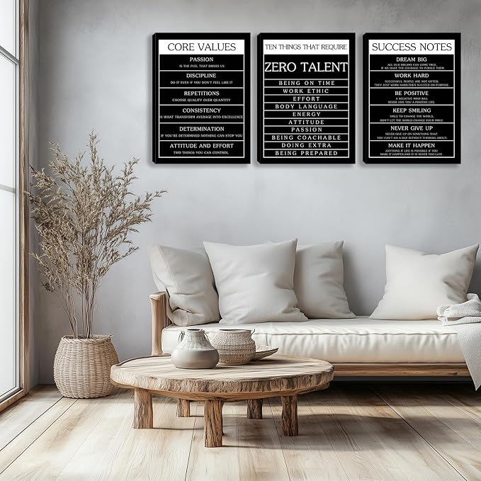 Motivational Wall Decor Paintings Inspirational Office Wall Decor Posters - Image 6