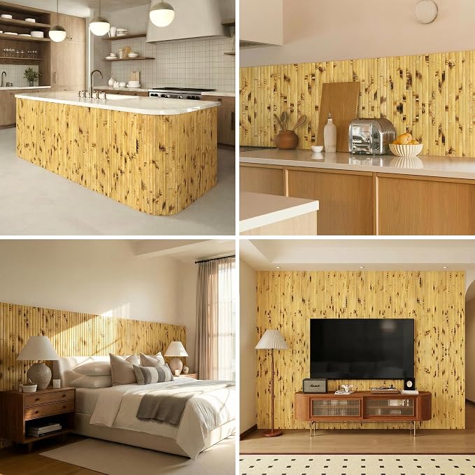 Bamboo Wall Panel, Peel and Stick wall Panels, paneles decorativos para pared - Image 5