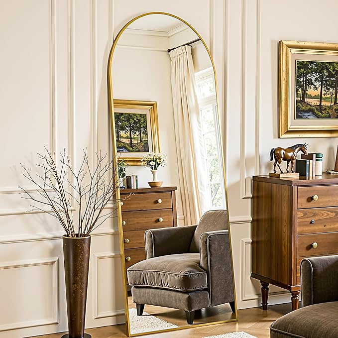 Full Length Mirror, Oversized Floor Mirrors, Leaning Free Standing Mirrors by Furnbar