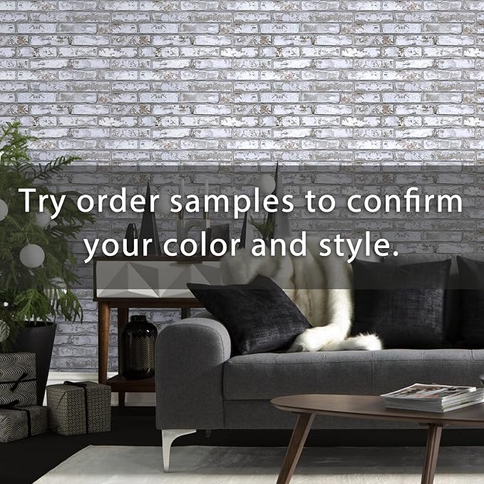 Commomy Faux Brick 3D Wall Panels - Image 2