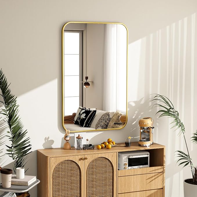 24x36 Inch Bathroom Mirror by Unknown