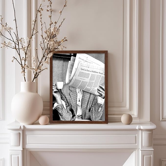Poster Master Woman Reading Newspaper - Image 5
