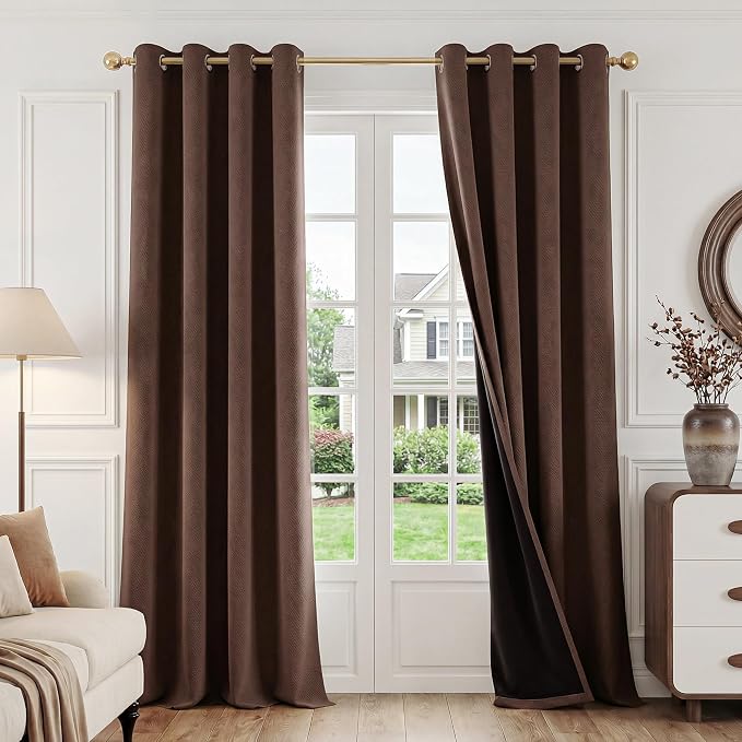 FMFUNCTEX 100% Blackout Curtains by Fmfunctex