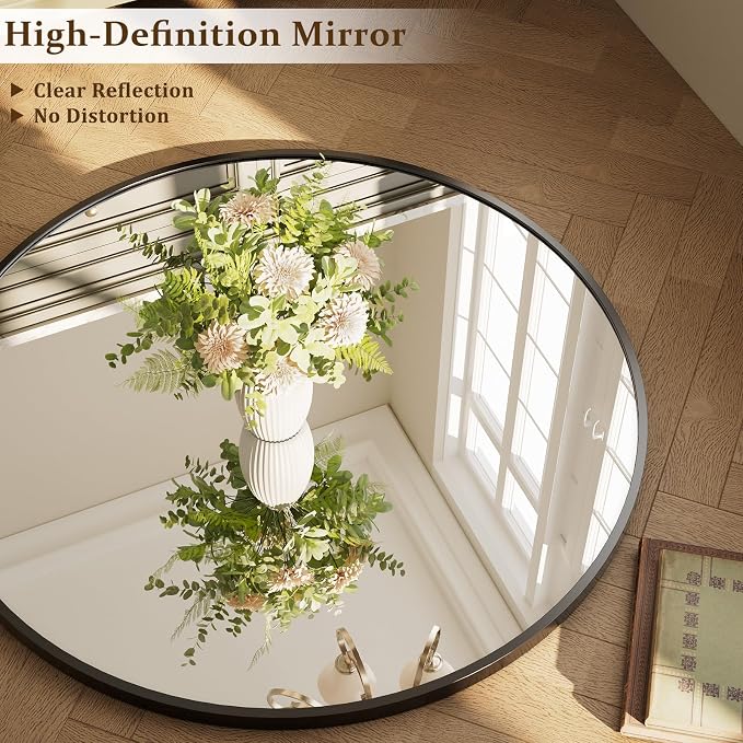 XRAMFY 40 Inch Round Mirror - Image 6