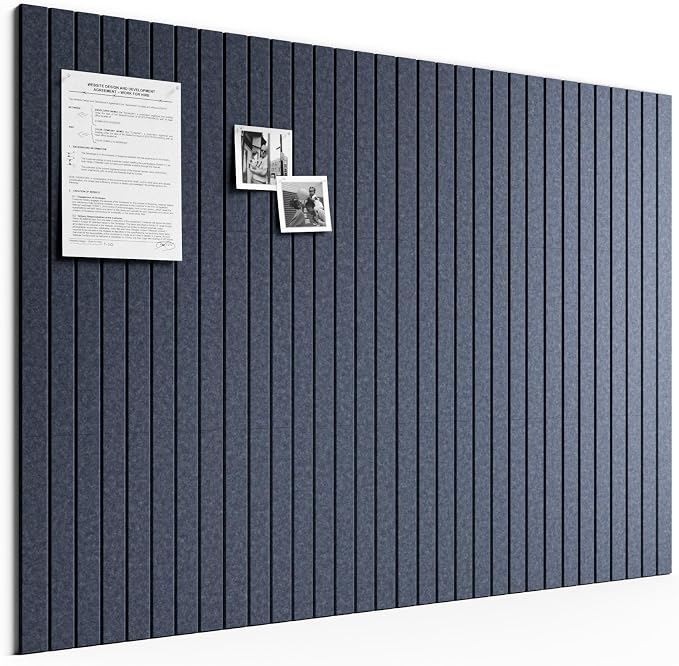 Bumusty Large Cork Board Alternative-48 x 36" Felt Bulletin Board Tiles by BUMUSTY