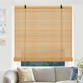 Bamboo Blinds - Bamboo Roman Shades 60Wx72L Outdoor Roller Blinds Retro Roller by Vteyeya