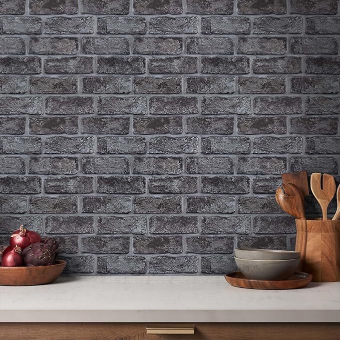 Commomy 3D Brick Wall Panels Peel and Stick - Image 7