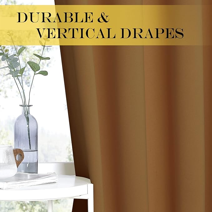 NICETOWN Bedroom Curtain 63 inch Length - Image 5