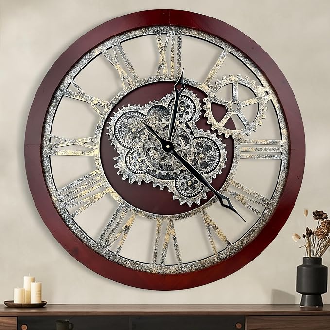 HOIBAI Large Wall Clock, Wall Clocks by HOIBAI