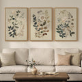Framed Vintage Botanical Wall Art by Cuspin