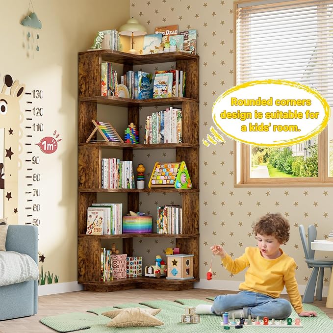 Armocity Corner Book Shelf - Image 6