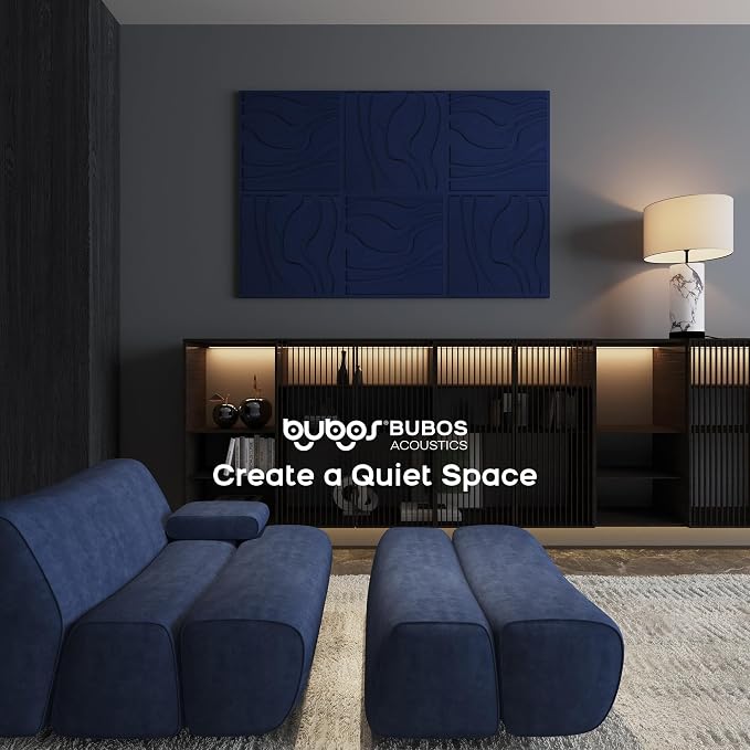 BUBOS Art Acoustic Wall Panels 6 Pack - Image 6