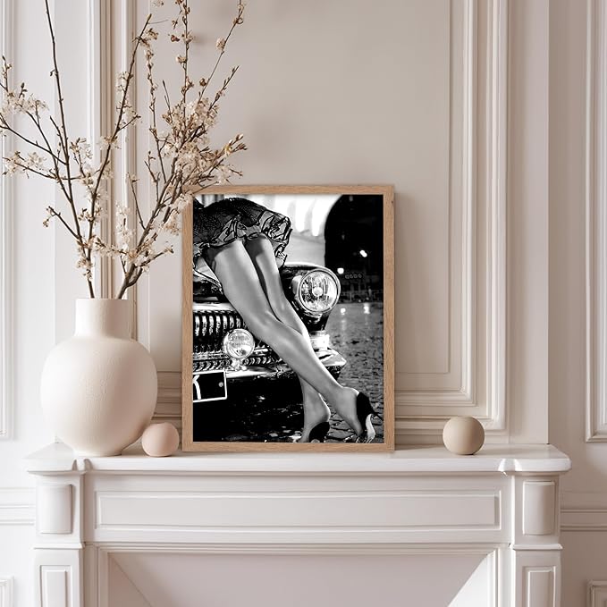 Poster Master Sexy Legs on Classic Car Poster - Image 5