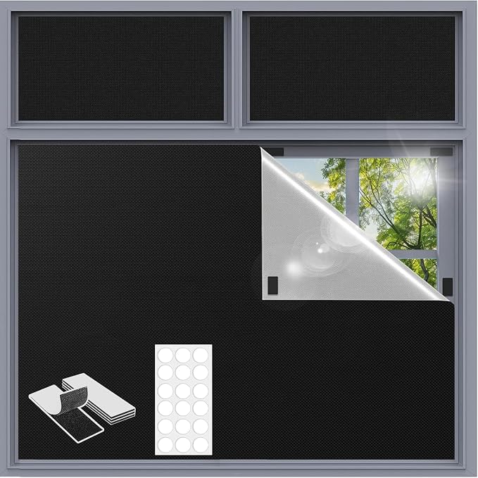 Alikiai Blackout Blinds 157" x 57", 100% Blackout Curtains - Image 8