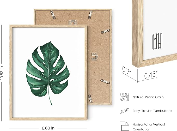 HAUS AND HUES Framed Botanical Wall Art - Image 3