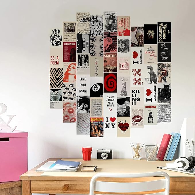 KBKBART 50Pcs Downtown Girl Room Decor, Y2k Wall Art Prints - Image 4