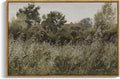InSimSea Framed Canvas Wall Art, Countryside Field Modern Farmhouse Decor by InSimSeaArt