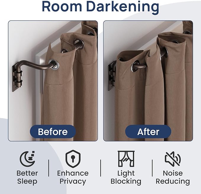 ENJOYBASICS Blackout Curtain rod - Image 6