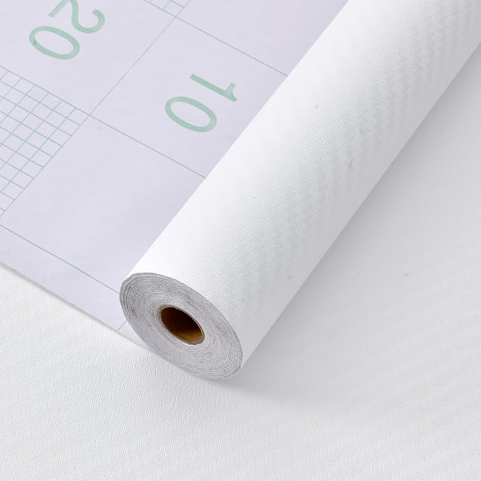 Haimin Fabric Wallpaper Textured Contact Paper Grasscloth Wallpaper Peel and - Image 7