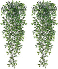 BLEUM CADE Fake Hanging Plants, Faux Mandala Vines Hanging Plant Greenery by BLEUMCADE