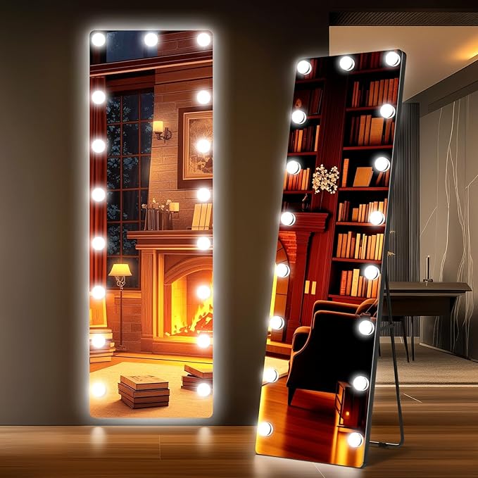 Kosmonia 56x18 Hollywood Full Length Mirror by Kosmonia
