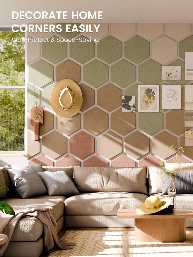 Fluxynara Hexagon Cork Board Alternative - Image 5