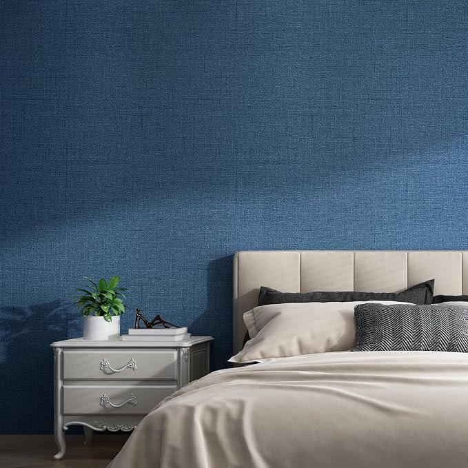 Grasscloth Wallpaper Textured 20.8"x394" - Image 8