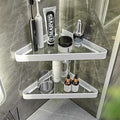 VOLPONE Bathroom Shelves Wall Mounted Glass Corner Shelf by VOLPONE