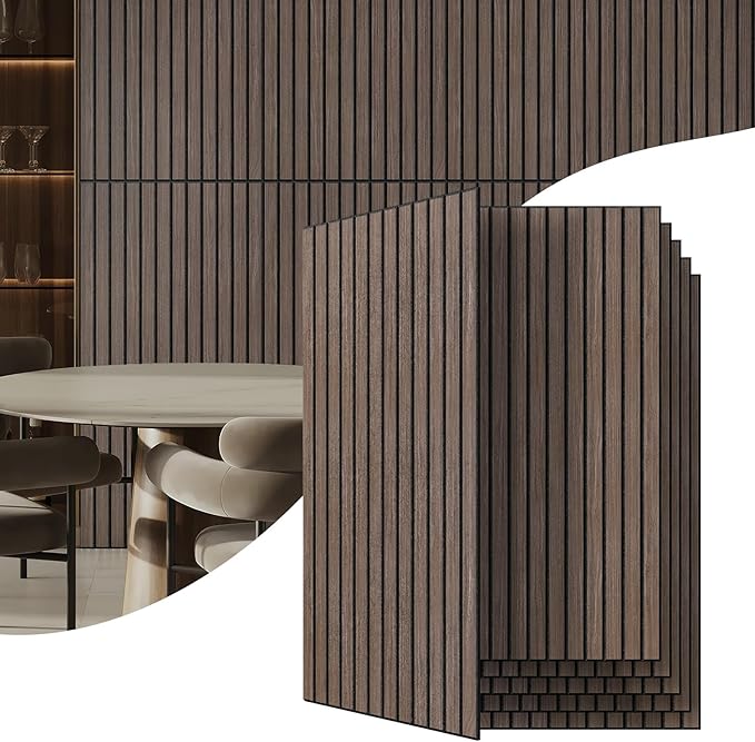 6 Pack Acoustic Wall Panels, 47.2" X 23.6" Sound Absorbing Panels, Decorative by UMIACOUSTIC