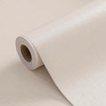 FUKU MON Beige Yellow Grasscloth Fabric Wallpaper 23.6" X 393" Thick Classic by MeetyourallDIYneeds