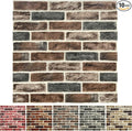 10-Pack 52 Sq.Ft 3D Wall Panels Peel and Stick 3D Faux Brick Wallpaper Peel and by YLLYLL