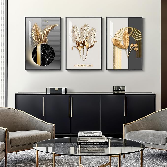 Large Framed Modern Luxury Wall Art - Image 4