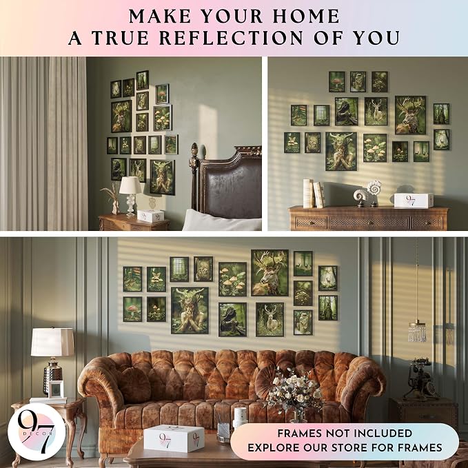 97 Decor Large 11x14 Nature Goblincore Decor - Image 4